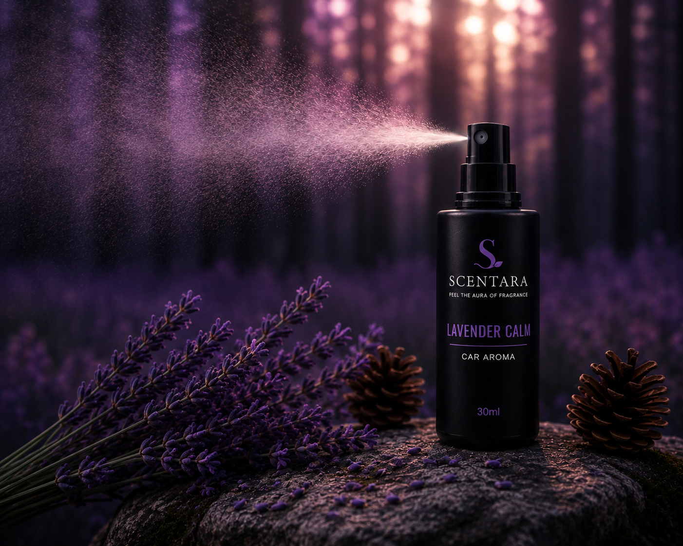Lavender Calm – Premium Car Aroma