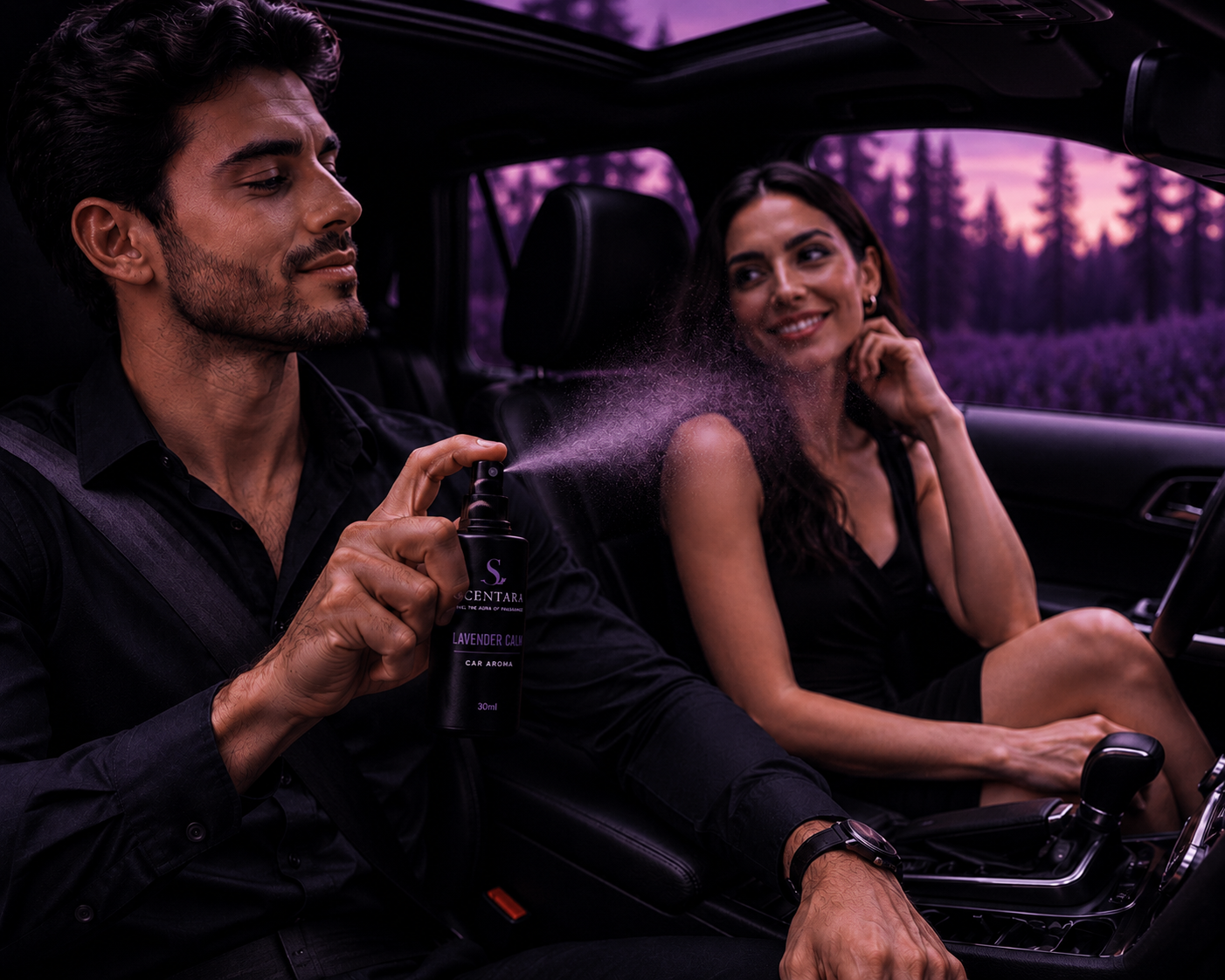 Lavender Calm – Premium Car Aroma