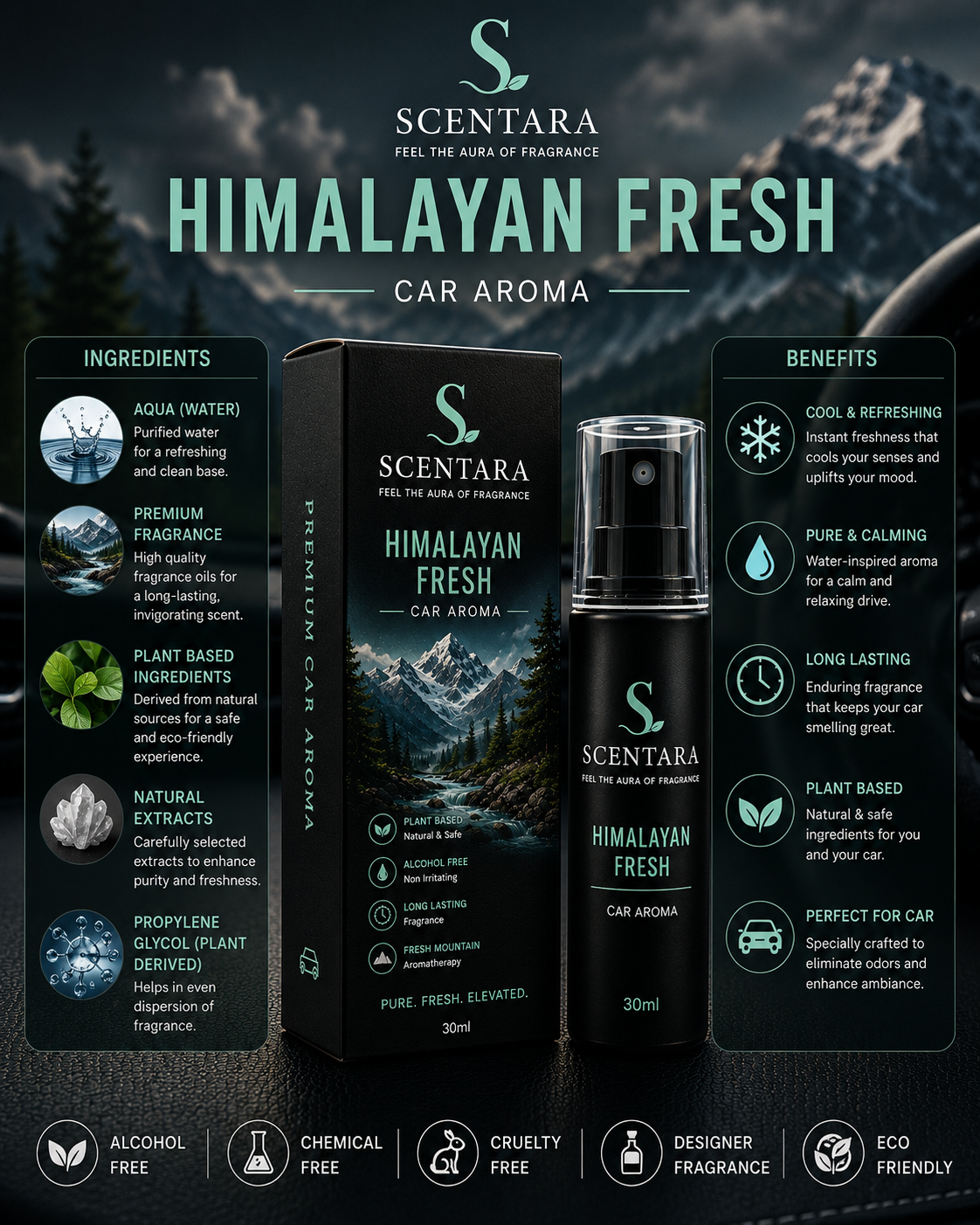 Himalayan Fresh – Premium Car Aroma