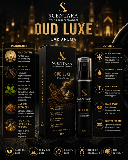 OUD LUXE -  Premium Car Aroma