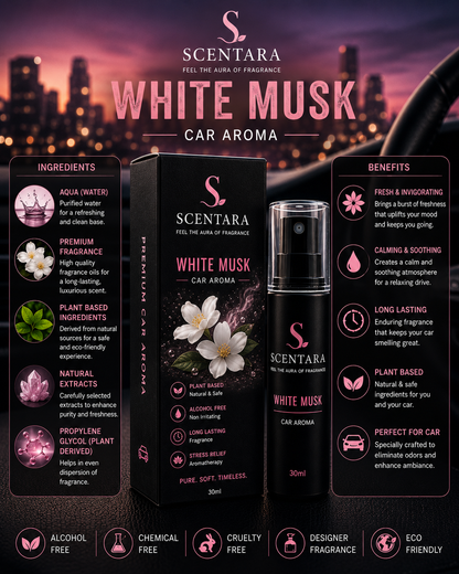 White Musk – Premium Car Aroma