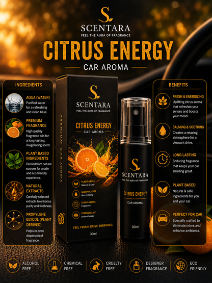 Citrus Energy – Premium Car Aroma