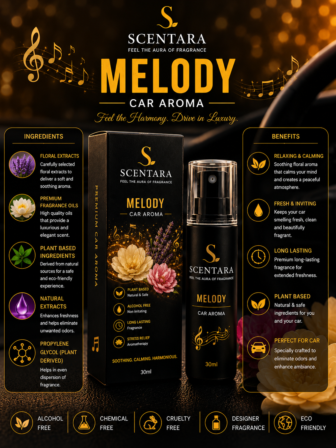 Melody – Premium Car Aroma