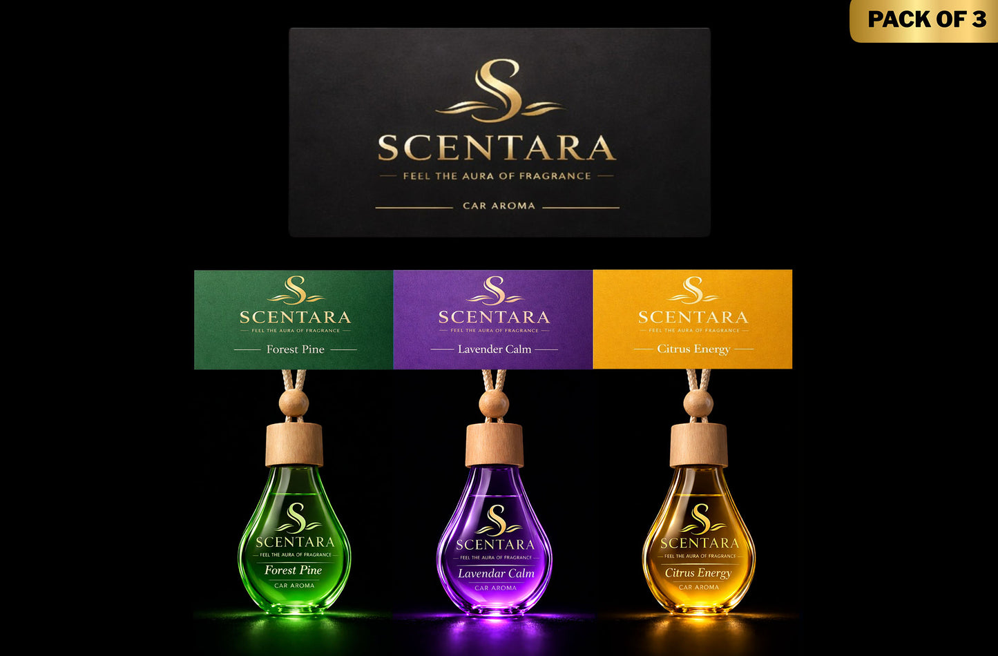 Green & Purple & Yellow Combo