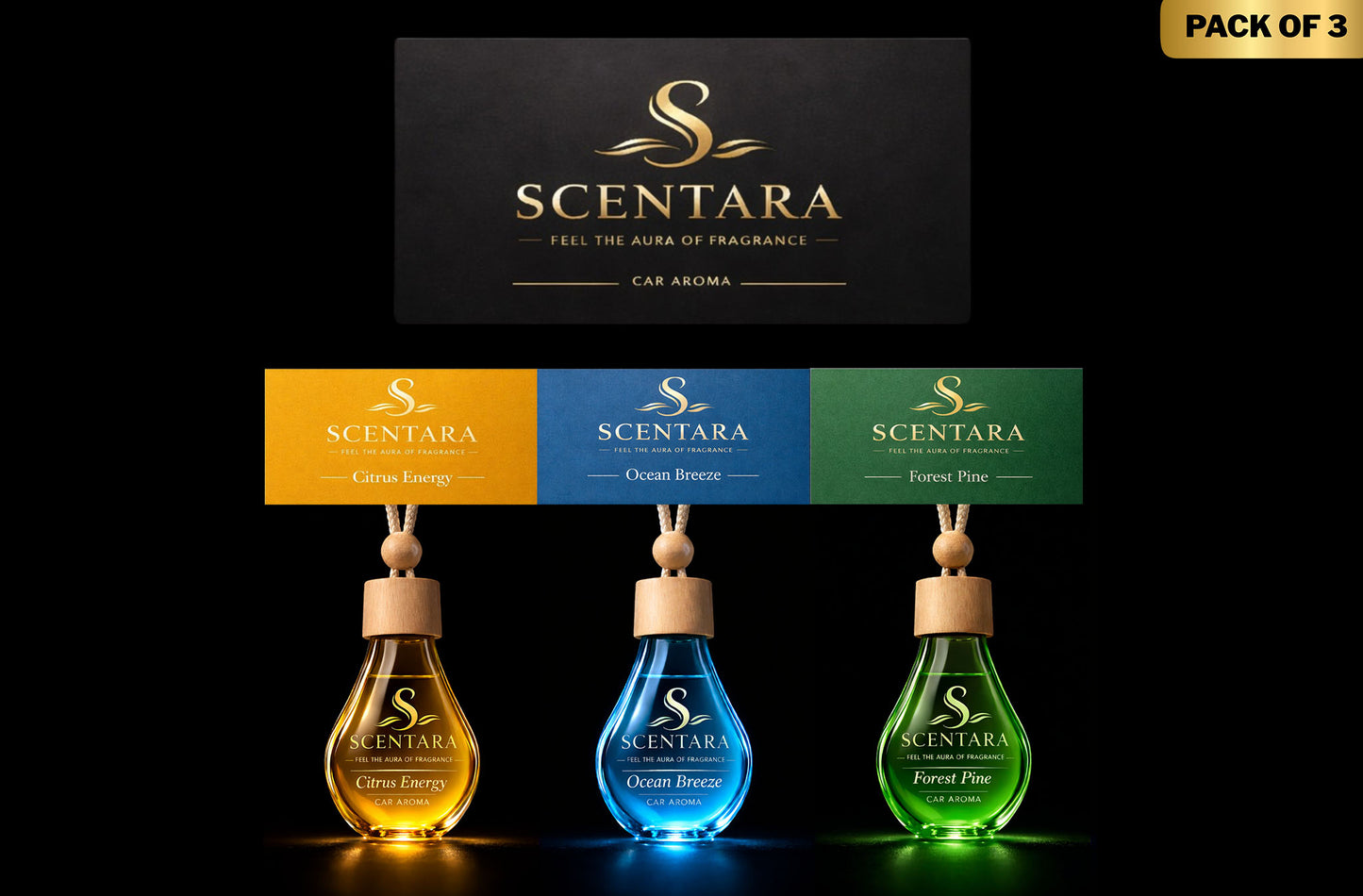 Yellow & Blue & Green Combo